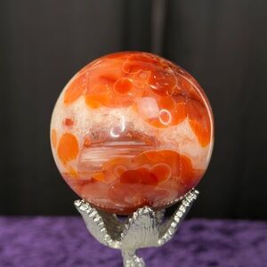 Carnelian Sphere - CS7 - 🏜️🍓🏜️